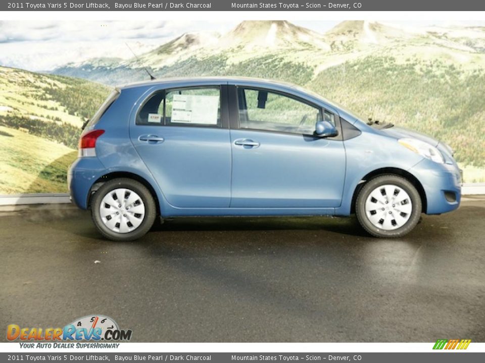 bayou blue pearl toyota yaris #7