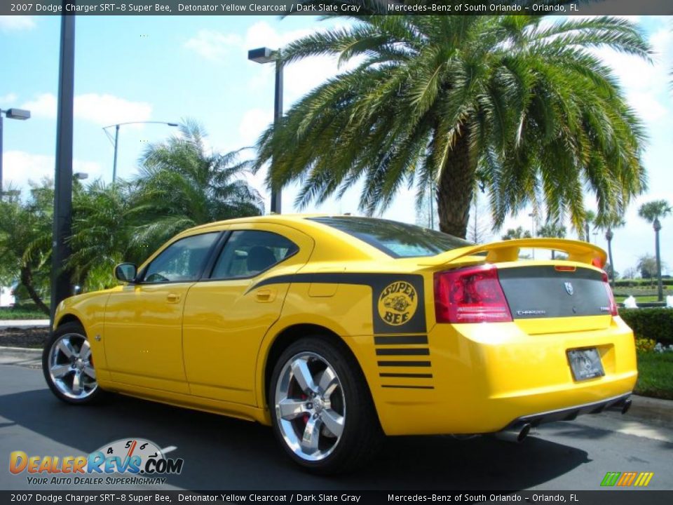 Detonator Yellow Clearcoat 2007 Dodge Charger SRT-8 Super Bee Photo #8