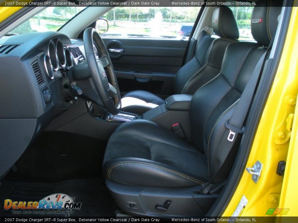 Dark Slate Gray Interior - 2007 Dodge Charger SRT-8 Super Bee Photo #15