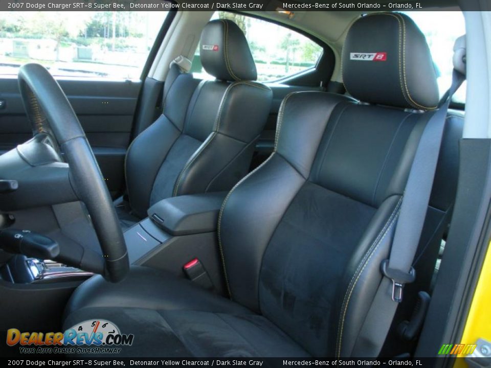 Dark Slate Gray Interior - 2007 Dodge Charger SRT-8 Super Bee Photo #16