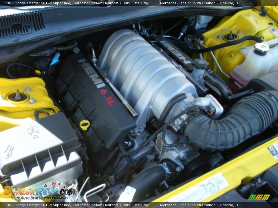 2007 Dodge Charger SRT-8 Super Bee 6.1 Liter SRT HEMI OHV 16-Valve V8 Engine Photo #29