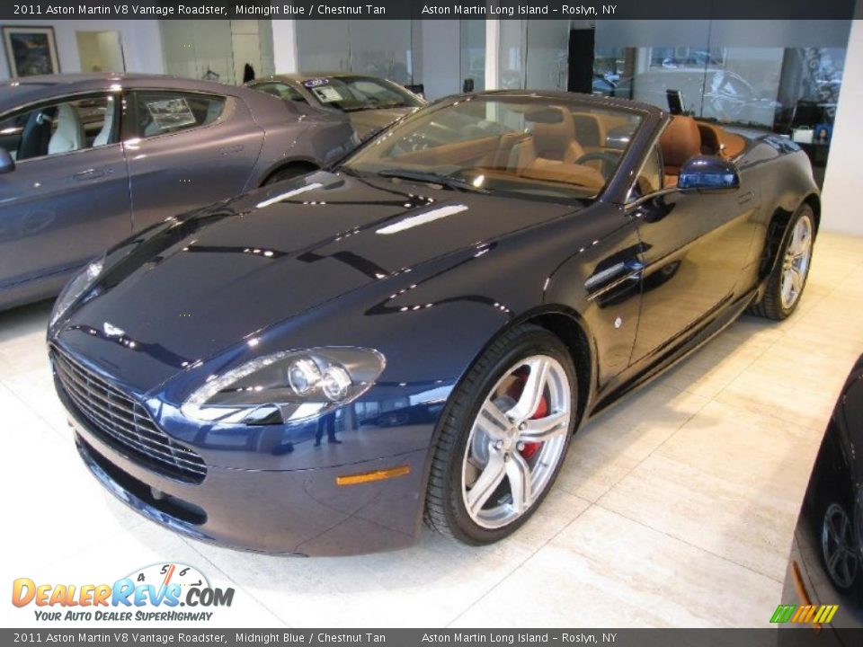 Front 3/4 View of 2011 Aston Martin V8 Vantage Roadster Photo #3