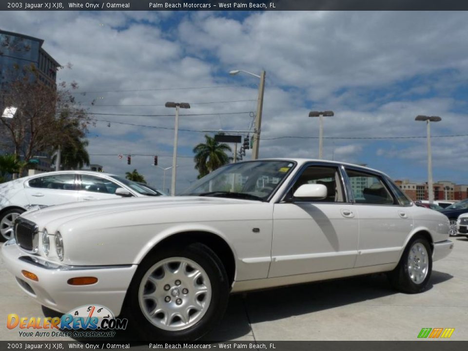 White Onyx 2003 Jaguar XJ XJ8 Photo #1