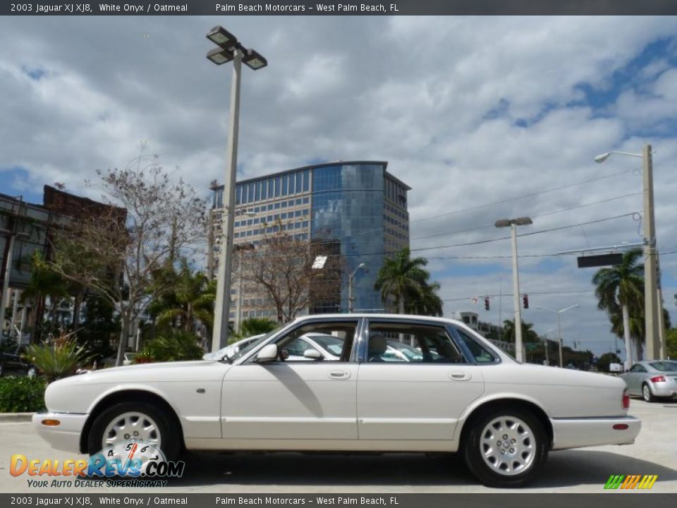 White Onyx 2003 Jaguar XJ XJ8 Photo #4