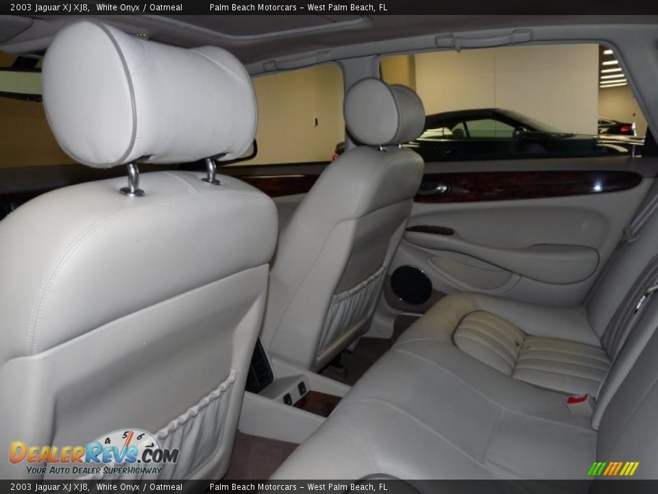 Oatmeal Interior - 2003 Jaguar XJ XJ8 Photo #14