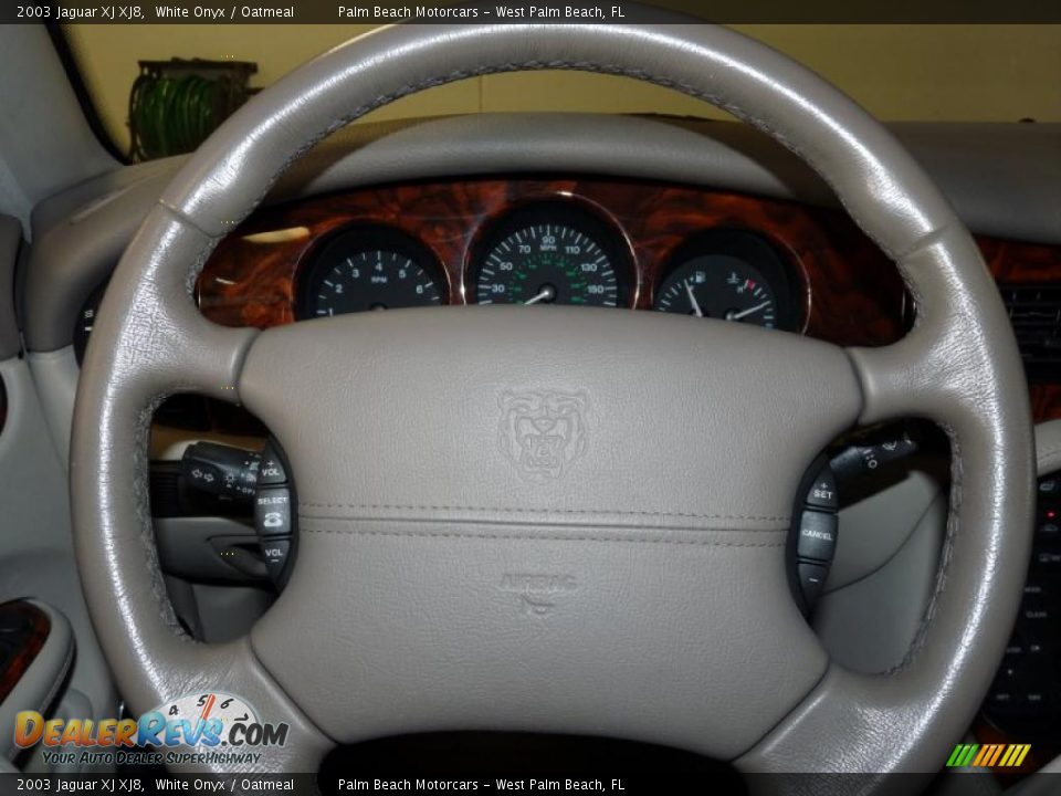 2003 Jaguar XJ XJ8 Steering Wheel Photo #23
