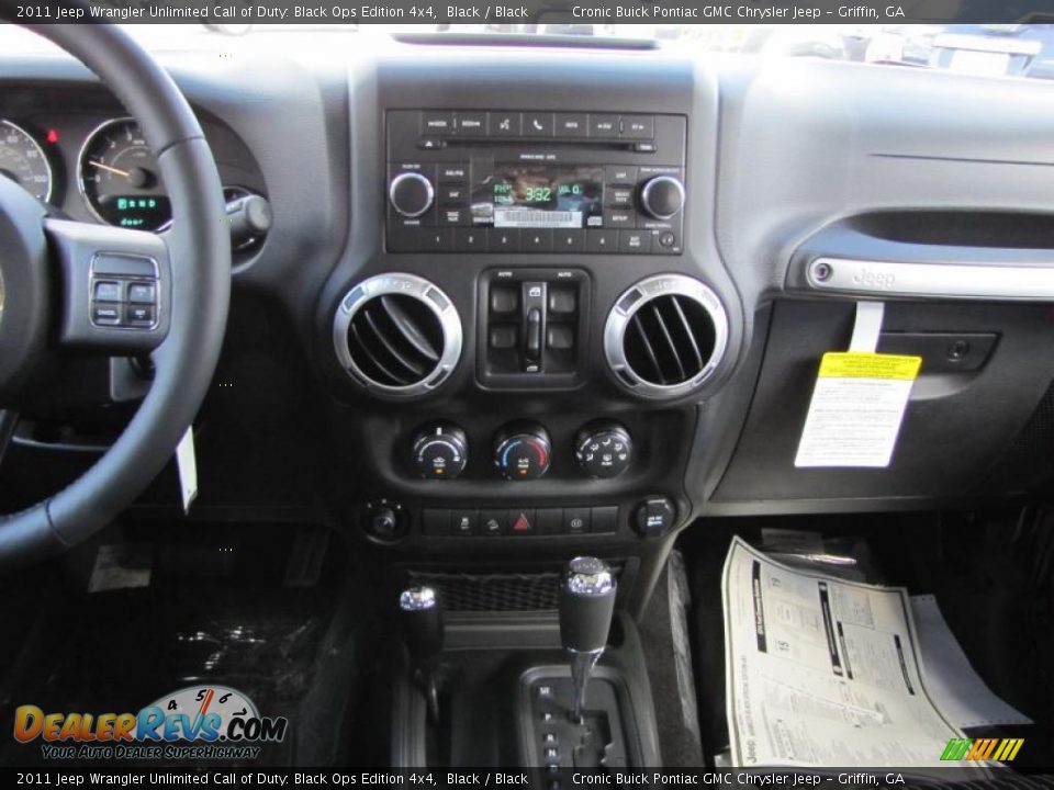 2011 Jeep Wrangler Unlimited Call of Duty: Black Ops Edition 4x4 Black / Black Photo #15