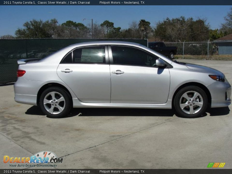 Classic Silver Metallic 2011 Toyota Corolla S Photo #2