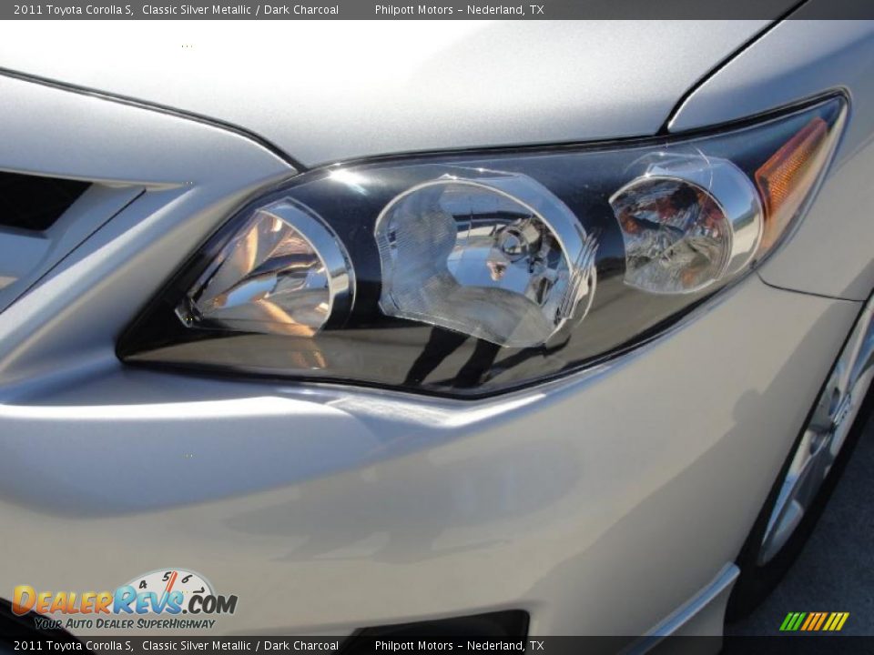 Classic Silver Metallic 2011 Toyota Corolla S Photo #9