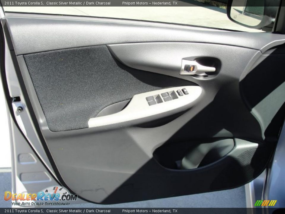 Door Panel of 2011 Toyota Corolla S Photo #22