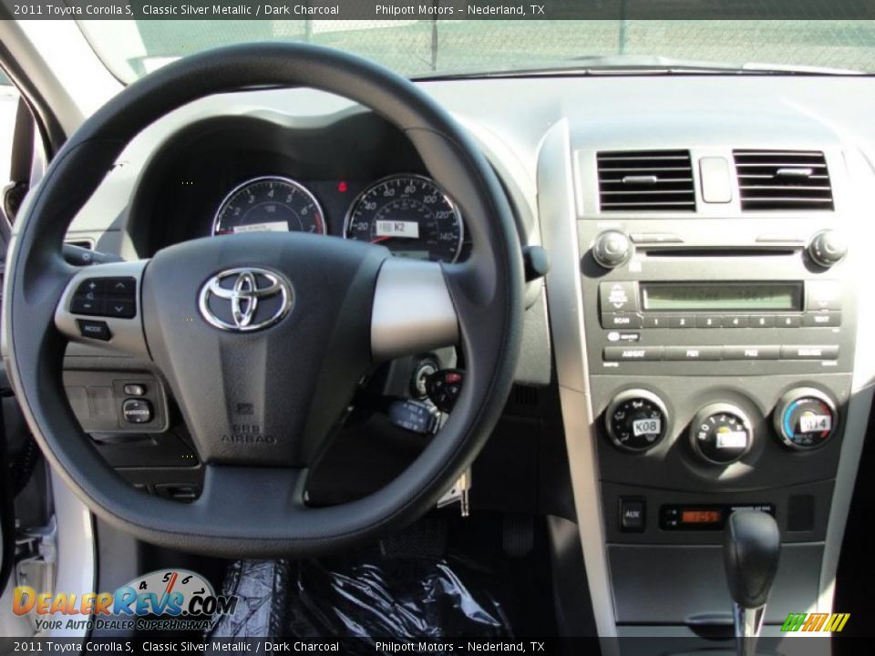 Dashboard of 2011 Toyota Corolla S Photo #25