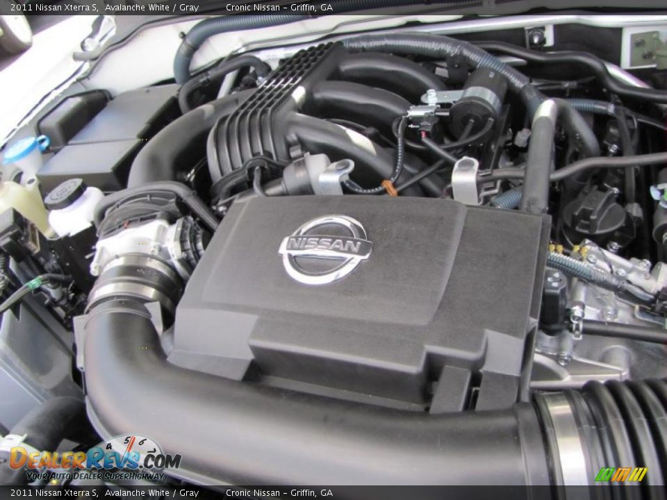 2011 Nissan Xterra S 4.0 Liter DOHC 24-Valve CVTCS V6 Engine Photo #10