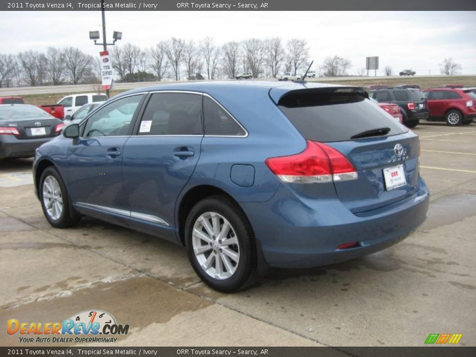 2011 toyota venza tropical sea metallic #1