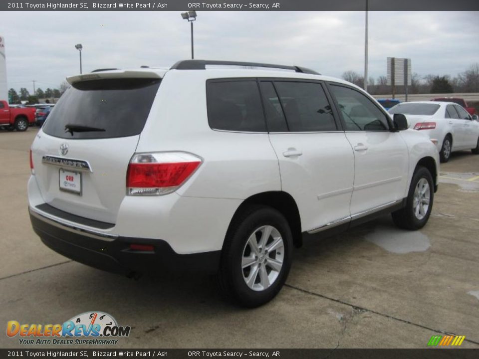 2011 toyota highlander pearl white #1