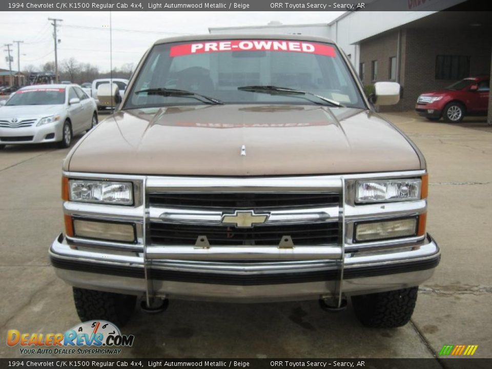 1994 Chevrolet C/K K1500 Regular Cab 4x4 Light Autumnwood Metallic / Beige Photo #2