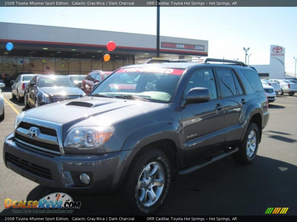 2008 Toyota 4Runner Sport Edition Galactic Gray Mica / Dark Charcoal Photo #1