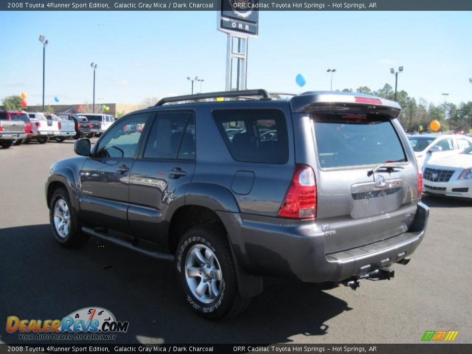 2008 Toyota 4Runner Sport Edition Galactic Gray Mica / Dark Charcoal Photo #3