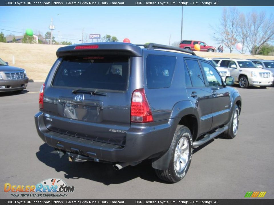 2008 Toyota 4Runner Sport Edition Galactic Gray Mica / Dark Charcoal Photo #6