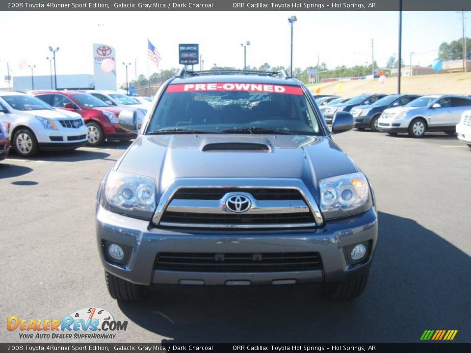 2008 Toyota 4Runner Sport Edition Galactic Gray Mica / Dark Charcoal Photo #9