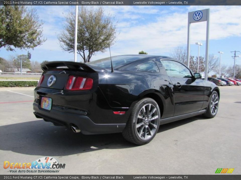 Ebony Black 2011 Ford Mustang GT/CS California Special Coupe Photo #5