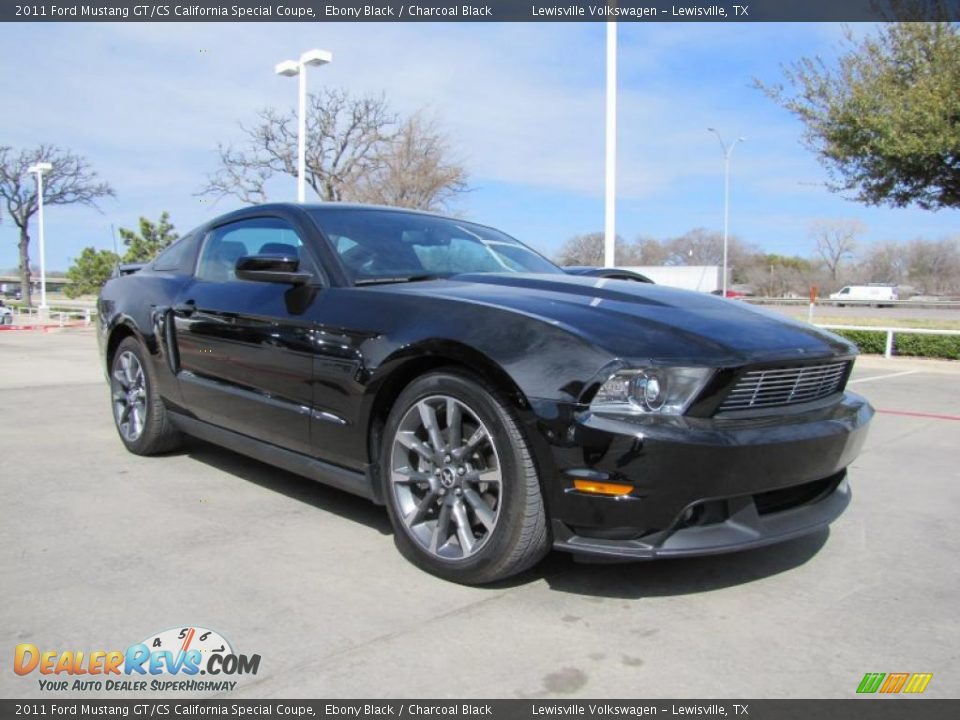 Front 3/4 View of 2011 Ford Mustang GT/CS California Special Coupe Photo #7