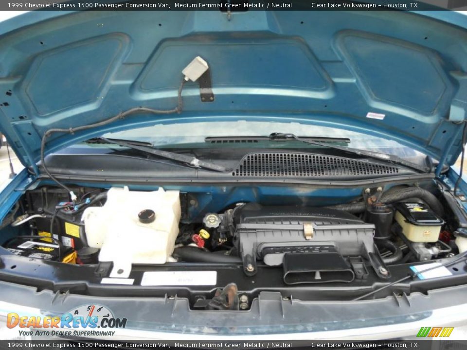 1999 Chevrolet Express 1500 Passenger Conversion Van 5.0 Liter OHV 16-Valve V8 Engine Photo #9