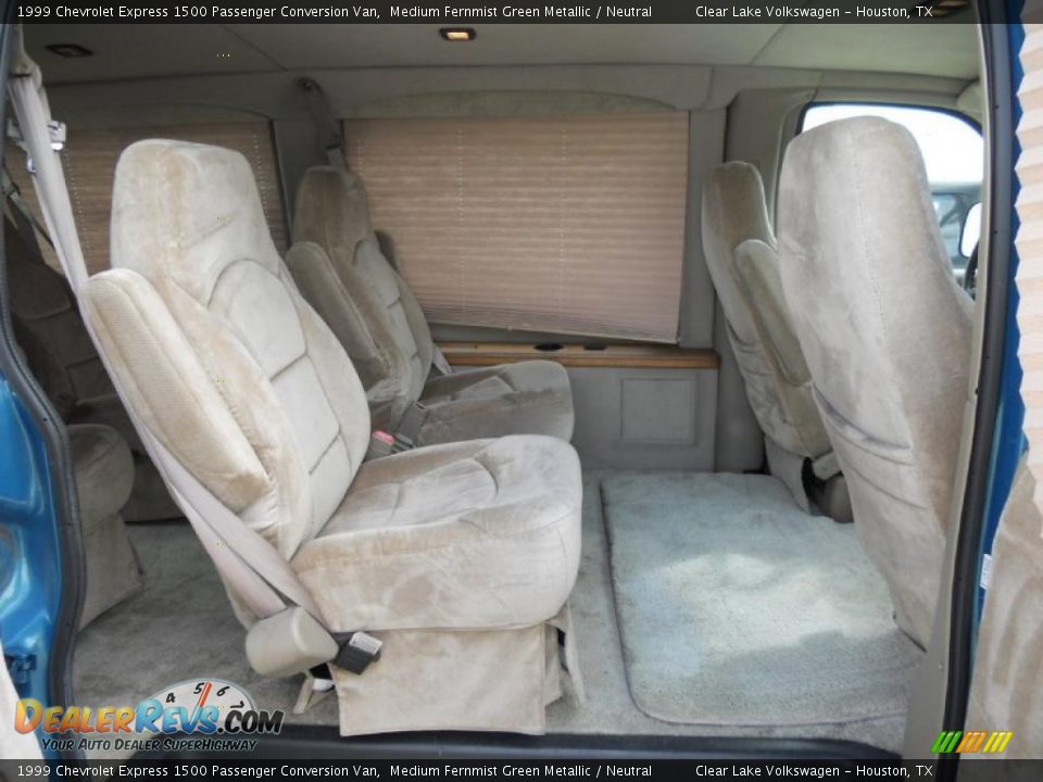 Neutral Interior - 1999 Chevrolet Express 1500 Passenger Conversion Van Photo #18