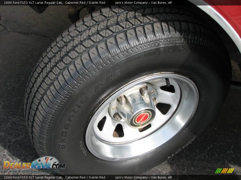 1990 Ford F150 XLT Lariat Regular Cab Wheel Photo #13