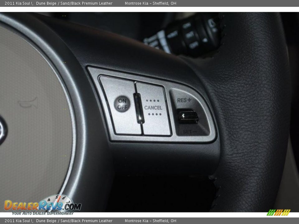 2011 Kia Soul ! Dune Beige / Sand/Black Premium Leather Photo #25