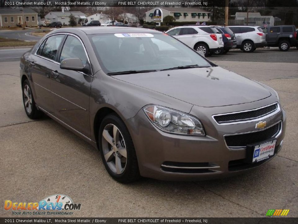 2011 Chevrolet Malibu LT Mocha Steel Metallic / Ebony Photo #3