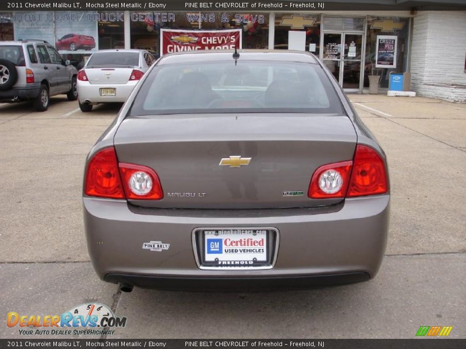 2011 Chevrolet Malibu LT Mocha Steel Metallic / Ebony Photo #5