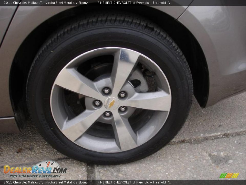 2011 Chevrolet Malibu LT Mocha Steel Metallic / Ebony Photo #8