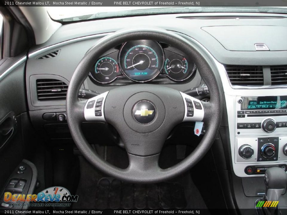 2011 Chevrolet Malibu LT Mocha Steel Metallic / Ebony Photo #13