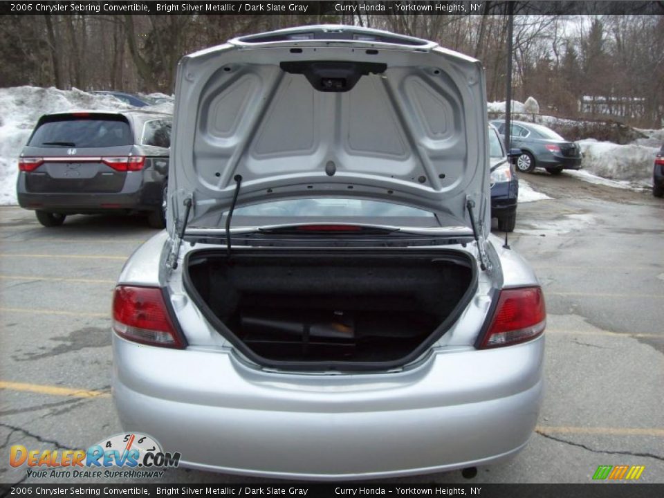 2006 Chrysler Sebring Convertible Bright Silver Metallic / Dark Slate Gray Photo #8