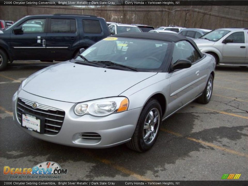 2006 Chrysler Sebring Convertible Bright Silver Metallic / Dark Slate Gray Photo #26