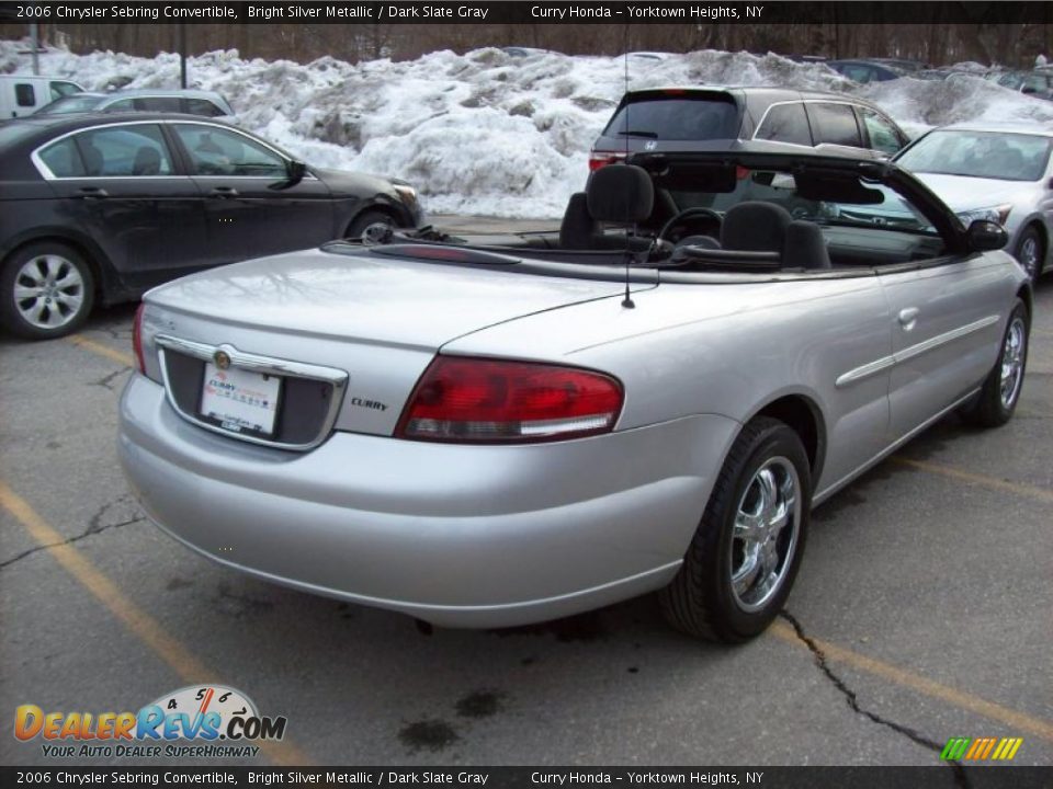 Bright Silver Metallic 2006 Chrysler Sebring Convertible Photo #29