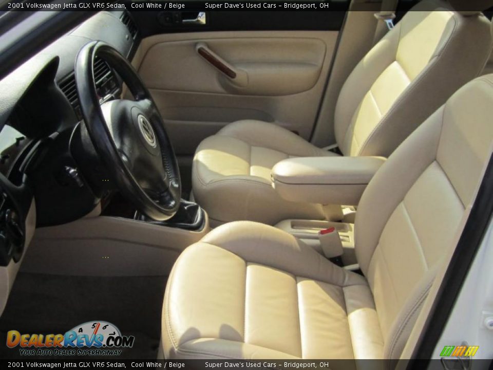 Beige Interior 2001 Volkswagen Jetta Glx Vr6 Sedan Photo