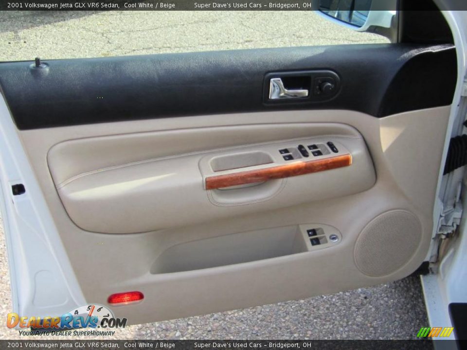 Door Panel of 2001 Volkswagen Jetta GLX VR6 Sedan Photo #16