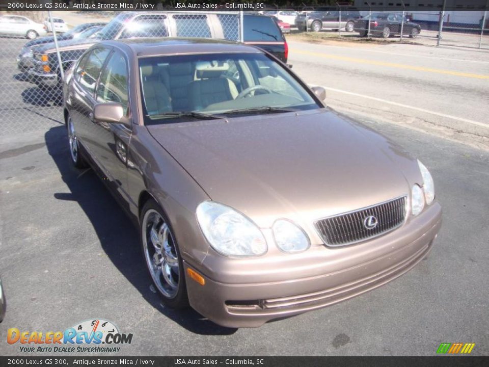 2000 Lexus GS 300 Antique Bronze Mica / Ivory Photo #1