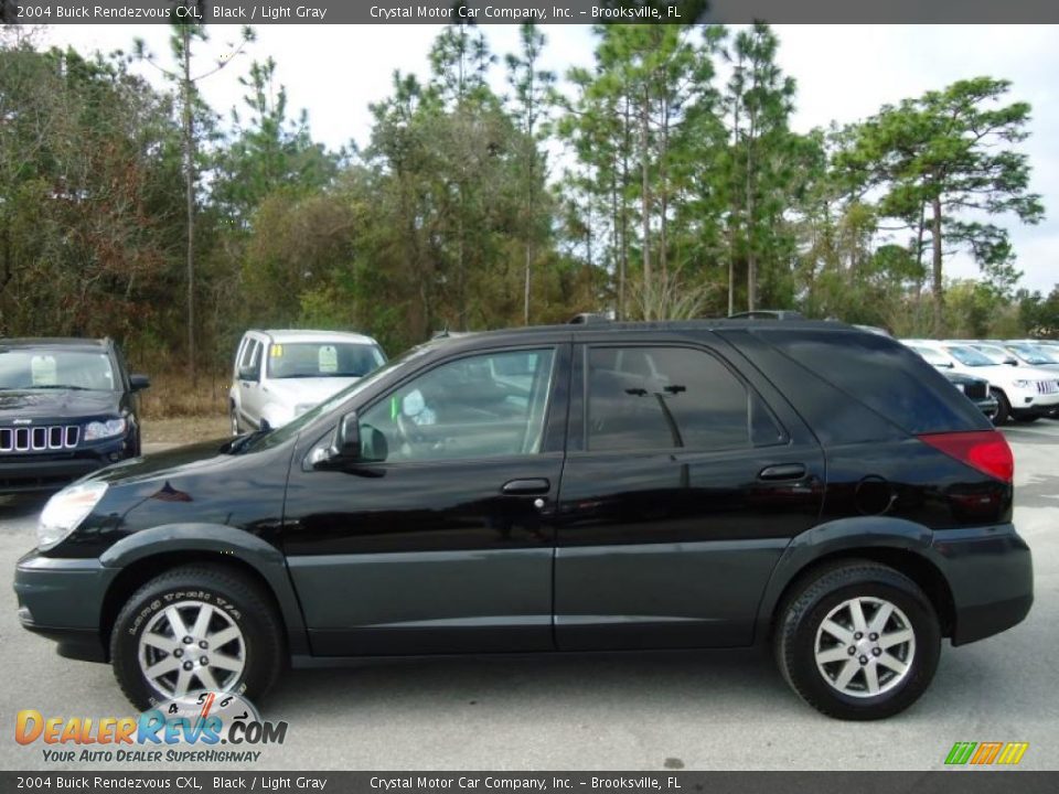 2004 Buick Rendezvous CXL Black / Light Gray Photo #2