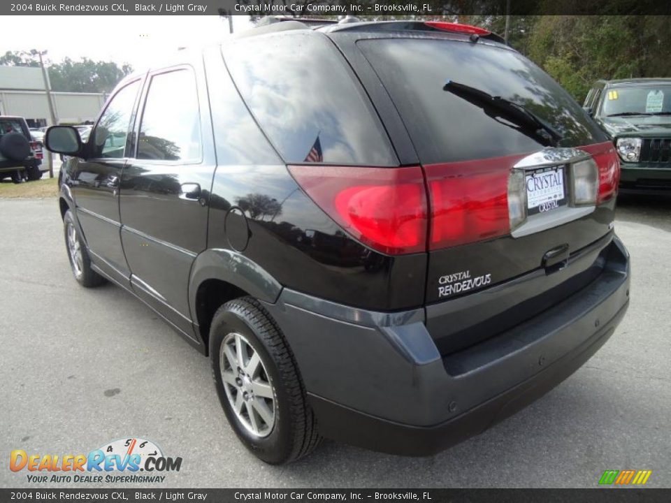 2004 Buick Rendezvous CXL Black / Light Gray Photo #3