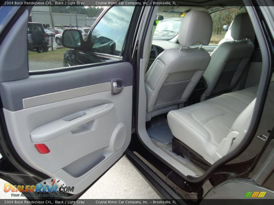2004 Buick Rendezvous CXL Black / Light Gray Photo #7
