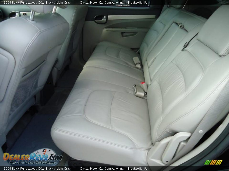 2004 Buick Rendezvous CXL Black / Light Gray Photo #8
