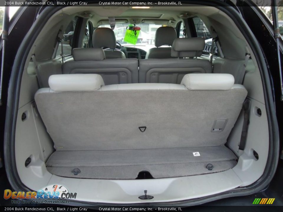 2004 Buick Rendezvous CXL Black / Light Gray Photo #10