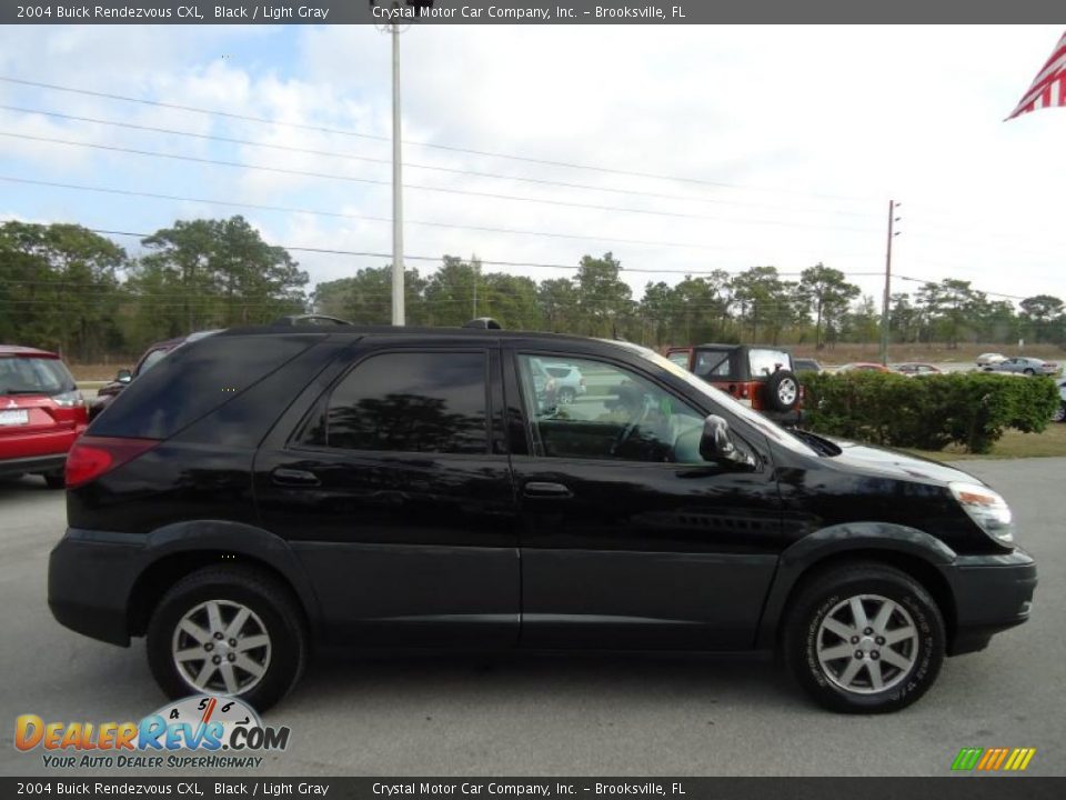 2004 Buick Rendezvous CXL Black / Light Gray Photo #13