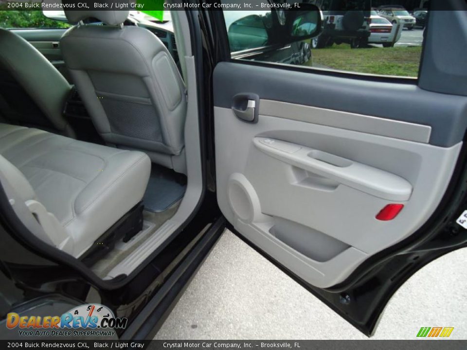 2004 Buick Rendezvous CXL Black / Light Gray Photo #15