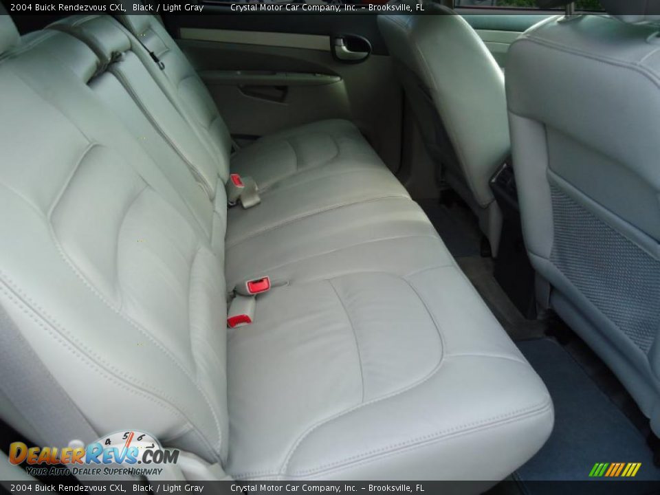 2004 Buick Rendezvous CXL Black / Light Gray Photo #16