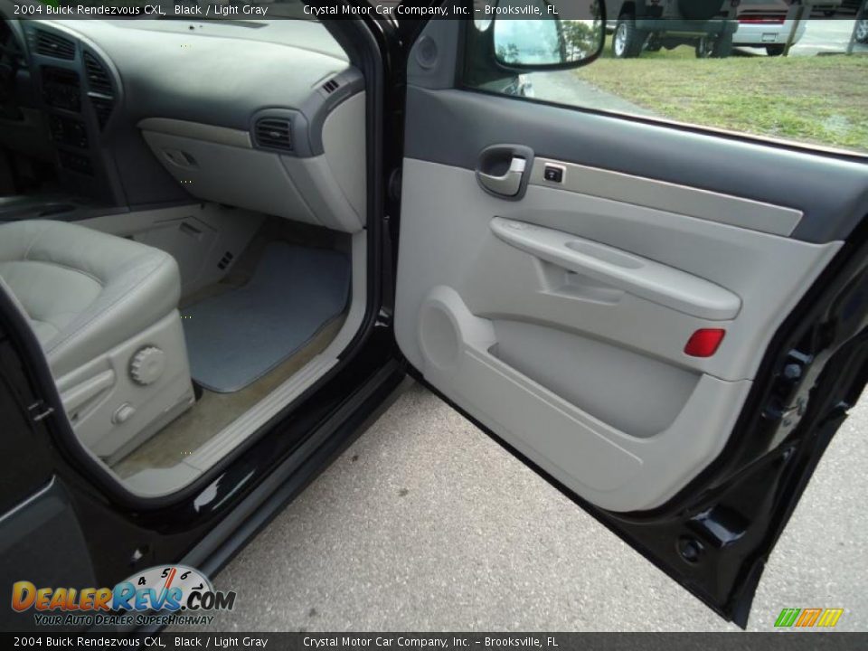2004 Buick Rendezvous CXL Black / Light Gray Photo #18