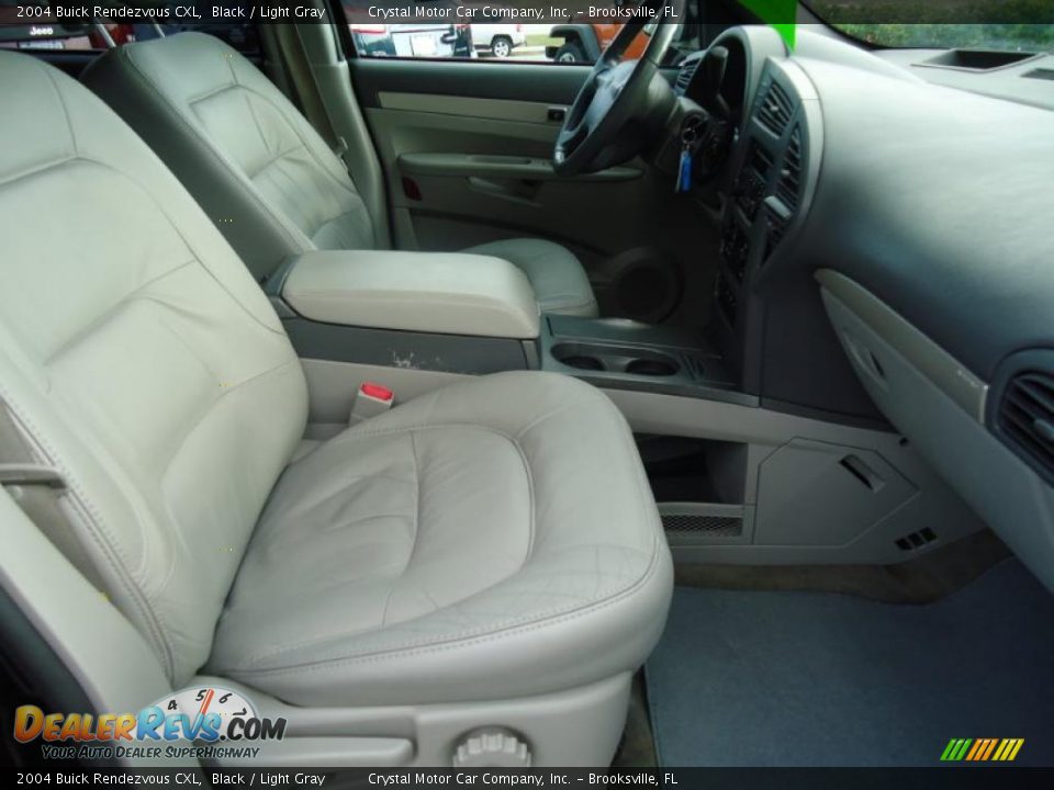 2004 Buick Rendezvous CXL Black / Light Gray Photo #19