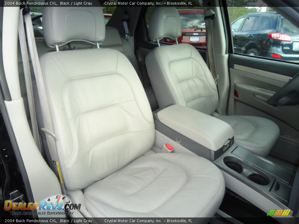 2004 Buick Rendezvous CXL Black / Light Gray Photo #20